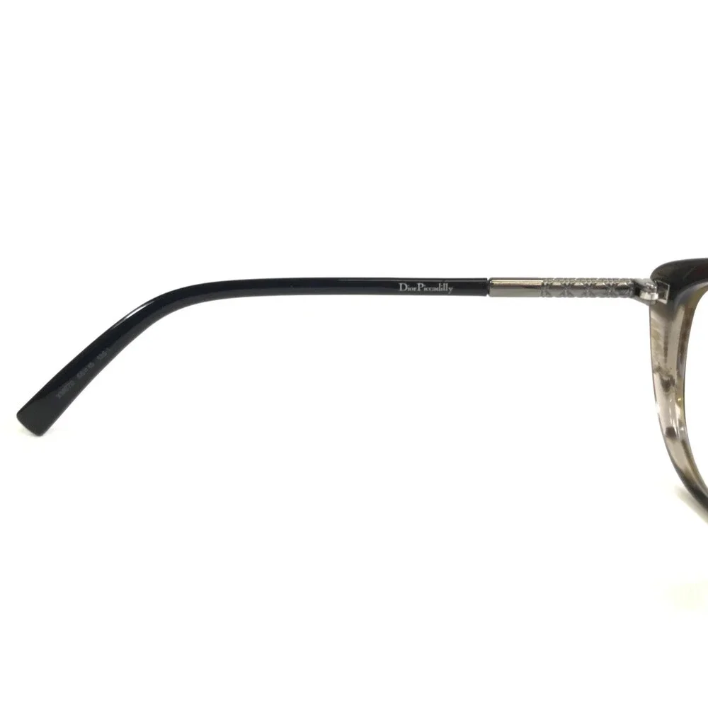 Christian Dior Eyeglasses Frames DiorPiccadilly XM070 Black Gray 56-15-135
